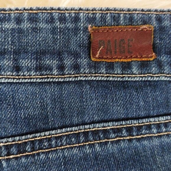 PAIGE Jimmy Jimmy Denim Jean Shorts Candace size 27 Revolve - Picture 7 of 9